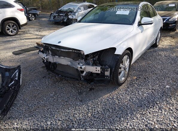 55SWF8DB1KU321681 2019 MERCEDES-BENZ C-CLASS White Front view