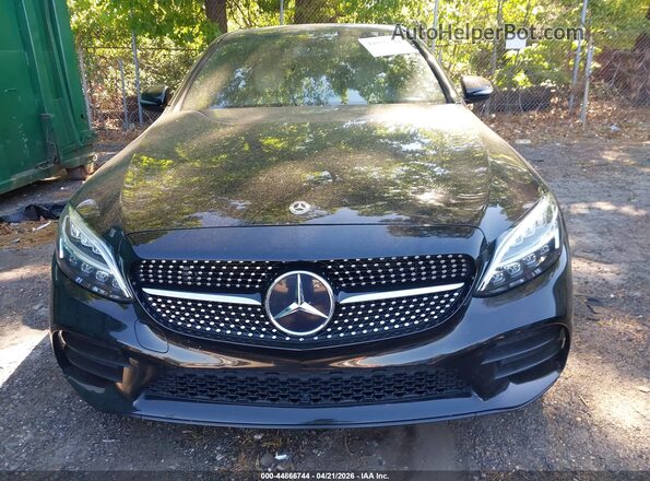 55SWF8DB2KU299464 2019 MERCEDES-BENZ C-CLASS Черный Вид щитка приборов