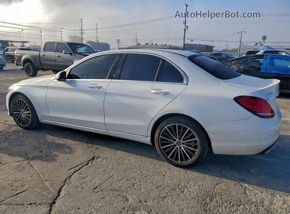 55SWF8DB2KU322788 2019 MERCEDES-BENZ C White 