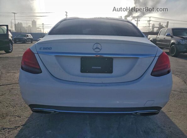 55SWF8DB2KU322788 2019 MERCEDES-BENZ C White 