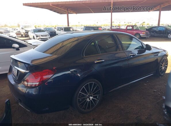 55SWF8DB3KU284911 2019 MERCEDES-BENZ C-CLASS Blue სალონის 360-გრადუსიანი ხედი