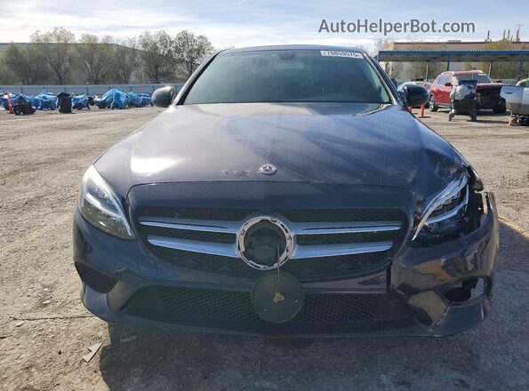 55SWF8DB4KU300307 2019 MERCEDES-BENZ C Blue Դիմացի տեսք