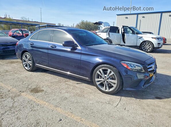 55SWF8DB4KU300307 2019 MERCEDES-BENZ C Blue Առջևի աջ