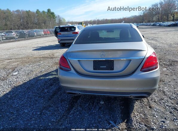 55SWF8DB5KU299216 2019 MERCEDES-BENZ C-CLASS Gray 