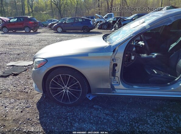 55SWF8DB5KU299216 2019 MERCEDES-BENZ C-CLASS Gray Դիմացի տեսք