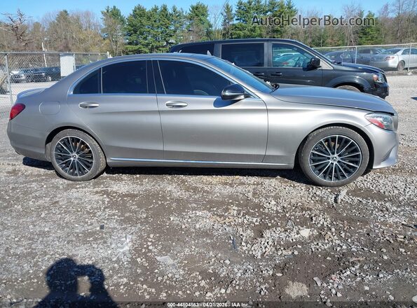 55SWF8DB5KU299216 2019 MERCEDES-BENZ C-CLASS Gray Սալոնի 360 աստիճան տեսք