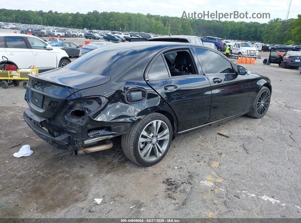 55SWF8DB6KU294901 2019 MERCEDES-BENZ C-CLASS Black უკანა მარჯვენა