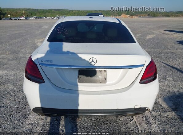 55SWF8DB6KU305010 2019 MERCEDES-BENZ C-CLASS White 