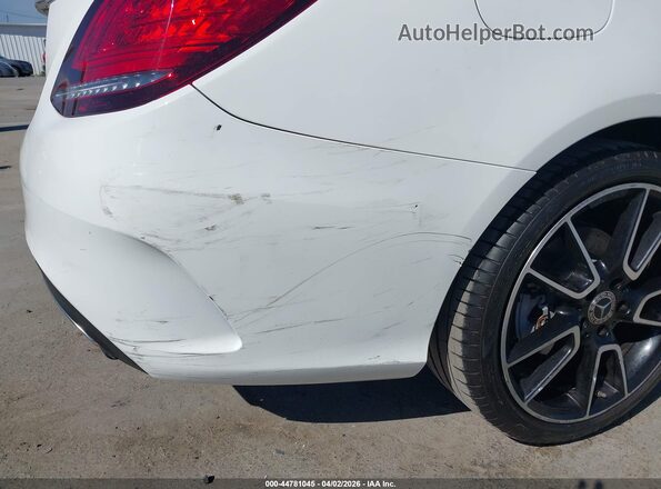 55SWF8DB6LU324058 2020 MERCEDES-BENZ C-CLASS White 