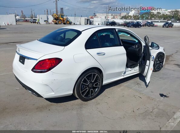 55SWF8DB6LU324058 2020 MERCEDES-BENZ C-CLASS White 