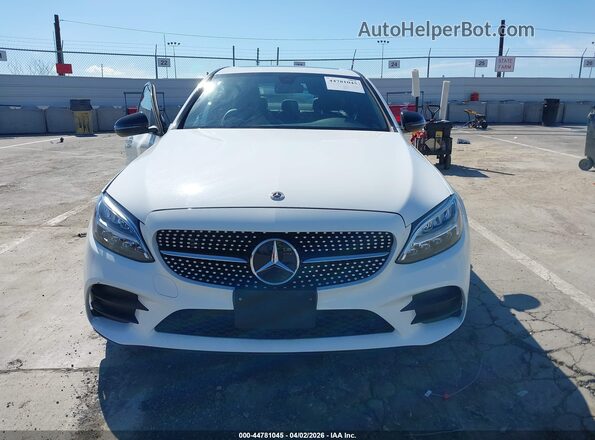 55SWF8DB6LU324058 2020 MERCEDES-BENZ C-CLASS White 
