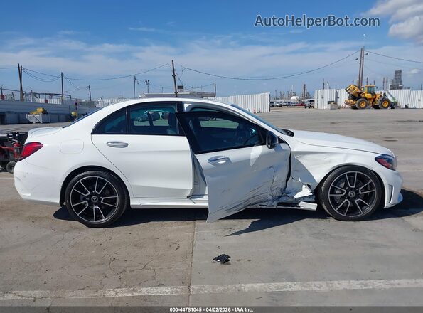 55SWF8DB6LU324058 2020 MERCEDES-BENZ C-CLASS White 