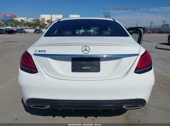 55SWF8DB6LU324058 2020 MERCEDES-BENZ C-CLASS White 