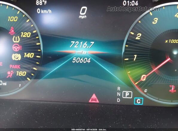 55SWF8DB8KU307521 2019 MERCEDES-BENZ C-CLASS Burgundy Հետևի նստատեղերի տեսք