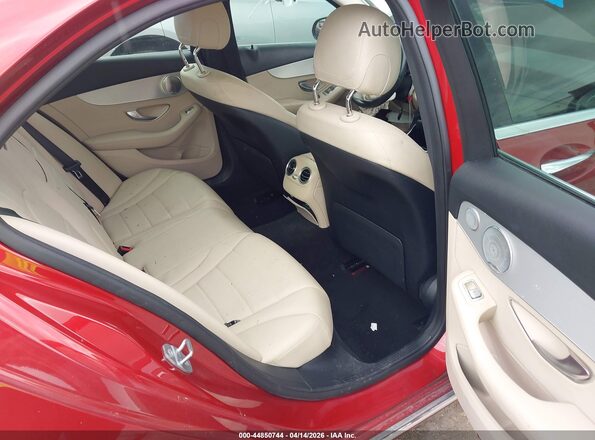 55SWF8DB8KU307521 2019 MERCEDES-BENZ C-CLASS Burgundy VIN կոդի պիտակի տեսք