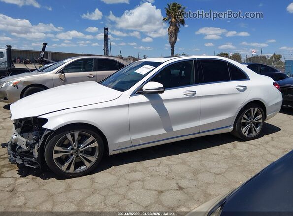 55SWF8DB8KU316316 2019 MERCEDES-BENZ C-CLASS Белый 
