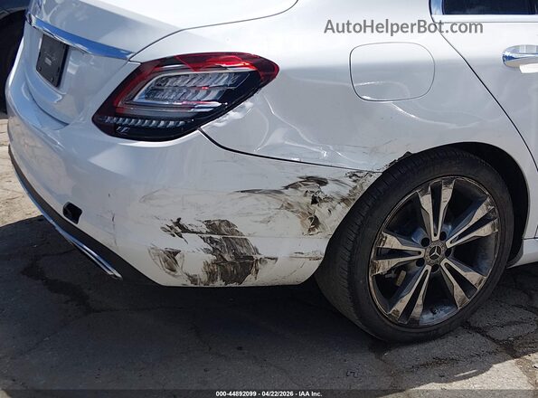 55SWF8DB8KU316316 2019 MERCEDES-BENZ C-CLASS Белый 