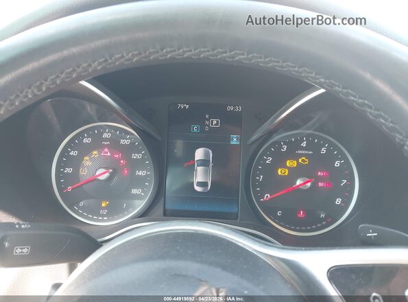 55SWF8DB9KU301372 2019 MERCEDES-BENZ C-CLASS Белый Вид задних сидений