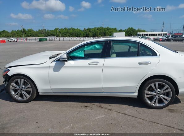 55SWF8DB9KU301372 2019 MERCEDES-BENZ C-CLASS Белый 