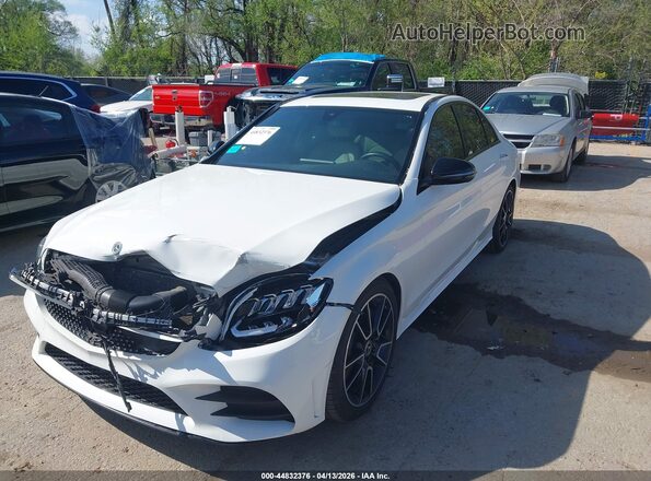 55SWF8DB9KU312470 2019 MERCEDES-BENZ C-CLASS White Vista frontal