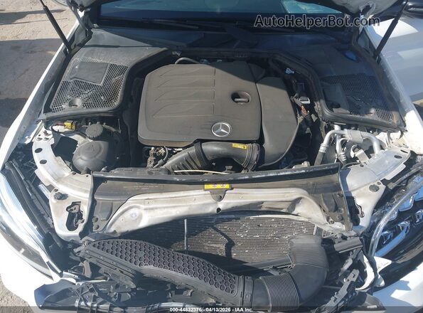 55SWF8DB9KU312470 2019 MERCEDES-BENZ C-CLASS White Vista trasera
