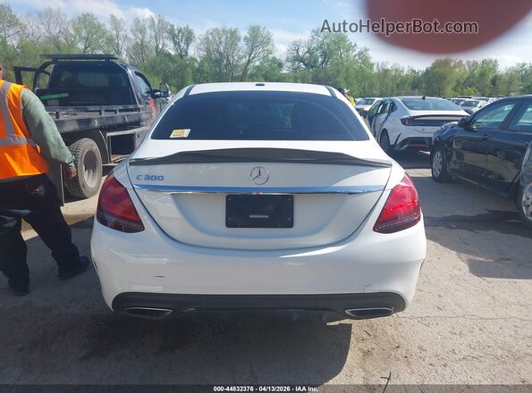 55SWF8DB9KU312470 2019 MERCEDES-BENZ C-CLASS White 