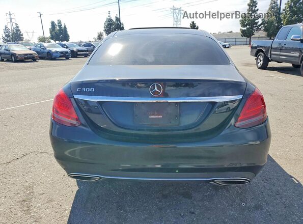 55SWF8DBXKU303695 2019 MERCEDES-BENZ C Black Widok z tyłu