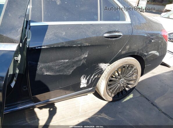 55SWF8DBXLU322846 2020 MERCEDES-BENZ C-CLASS Black Widok z przodu