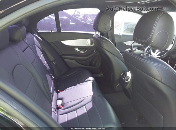 55SWF8DBXLU322846 2020 MERCEDES-BENZ C-CLASS Black Widok naklejki z numerem VIN