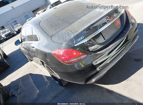 55SWF8DBXLU322846 2020 MERCEDES-BENZ C-CLASS Black Tył lewy
