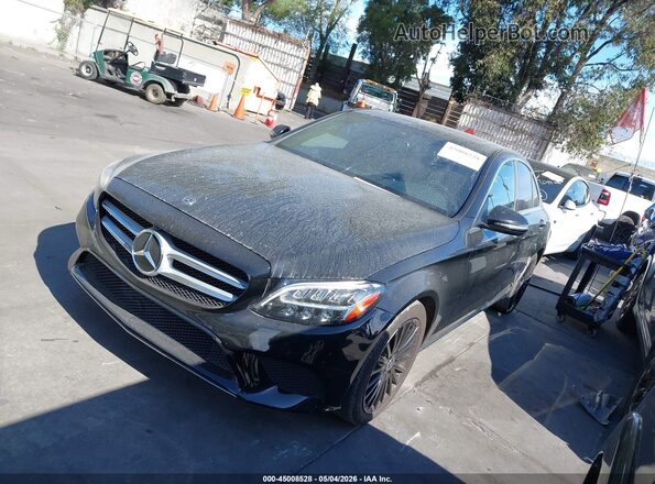 55SWF8DBXLU322846 2020 MERCEDES-BENZ C-CLASS Black Przód lewy