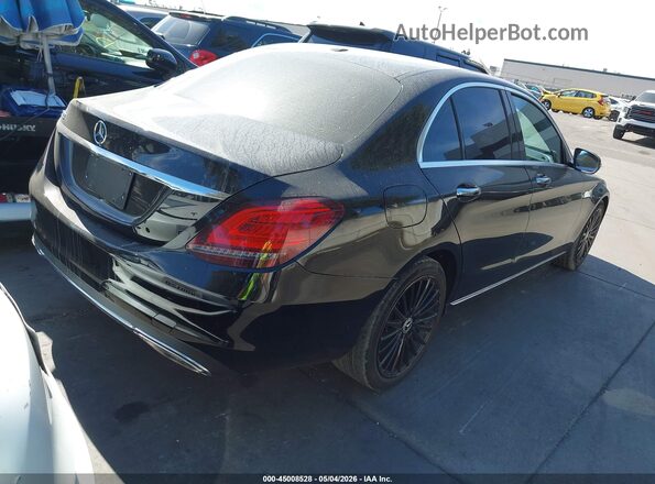 55SWF8DBXLU322846 2020 MERCEDES-BENZ C-CLASS Black Tył prawy