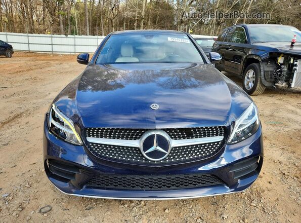 55SWF8EB0KU283164 2019 MERCEDES-BENZ C Blue 