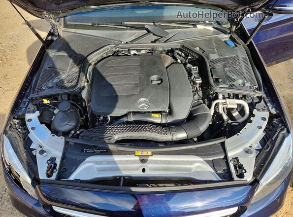 55SWF8EB0KU283164 2019 MERCEDES-BENZ C Blue 