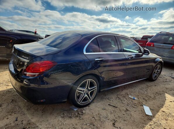 55SWF8EB0KU283164 2019 MERCEDES-BENZ C Blue 
