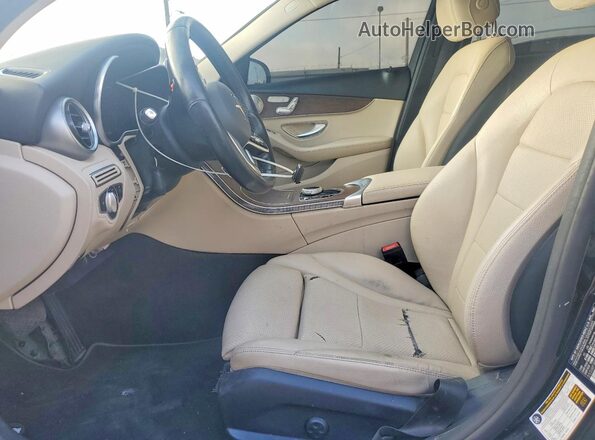55SWF8EB0KU316423 2019 MERCEDES-BENZ C Black Widok z tyłu
