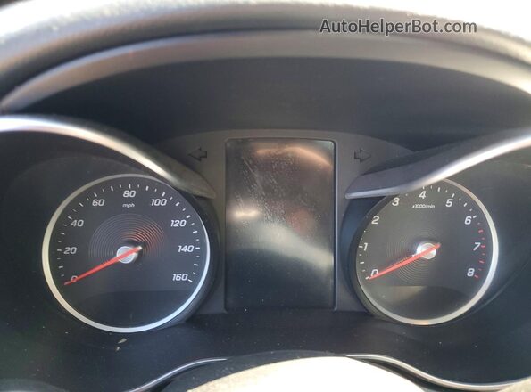 55SWF8EB2KU307495 2019 MERCEDES-BENZ C Gray Instrument cluster view