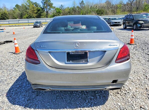 55SWF8EB3KU288150 2019 MERCEDES-BENZ C Silver 