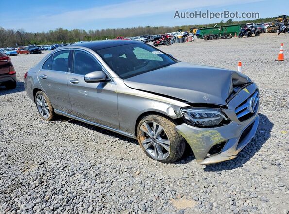 55SWF8EB3KU288150 2019 MERCEDES-BENZ C Silver 