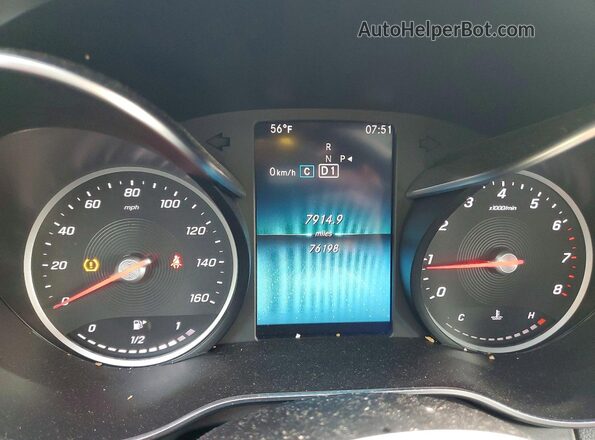 55SWF8EB3KU288150 2019 MERCEDES-BENZ C Silver 