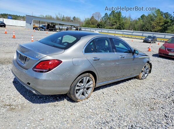 55SWF8EB3KU288150 2019 MERCEDES-BENZ C Silver 