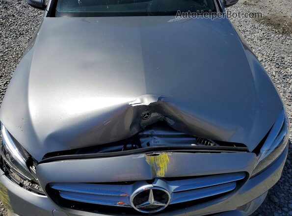 55SWF8EB3KU288150 2019 MERCEDES-BENZ C Silver 
