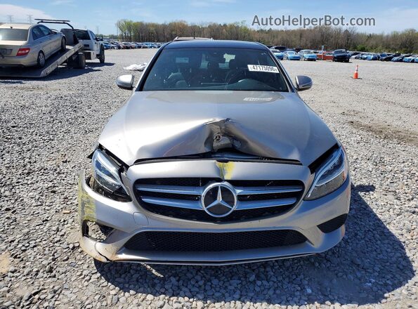55SWF8EB3KU288150 2019 MERCEDES-BENZ C Silver 