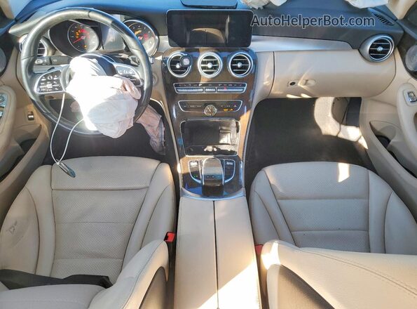 55SWF8EB3KU303035 2019 MERCEDES-BENZ C Синий 