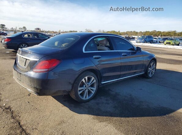 55SWF8EB3KU303035 2019 MERCEDES-BENZ C Синий 