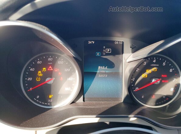 55SWF8EB3KU303035 2019 MERCEDES-BENZ C Синий 