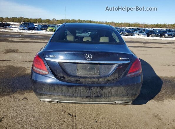 55SWF8EB3KU303035 2019 MERCEDES-BENZ C Синий 