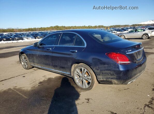 55SWF8EB3KU303035 2019 MERCEDES-BENZ C Синий 
