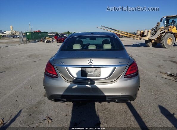 55SWF8EB6KU315406 2019 MERCEDES-BENZ C-CLASS Gray 