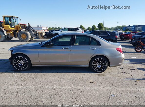 55SWF8EB6KU315406 2019 MERCEDES-BENZ C-CLASS Gray 360 interior view